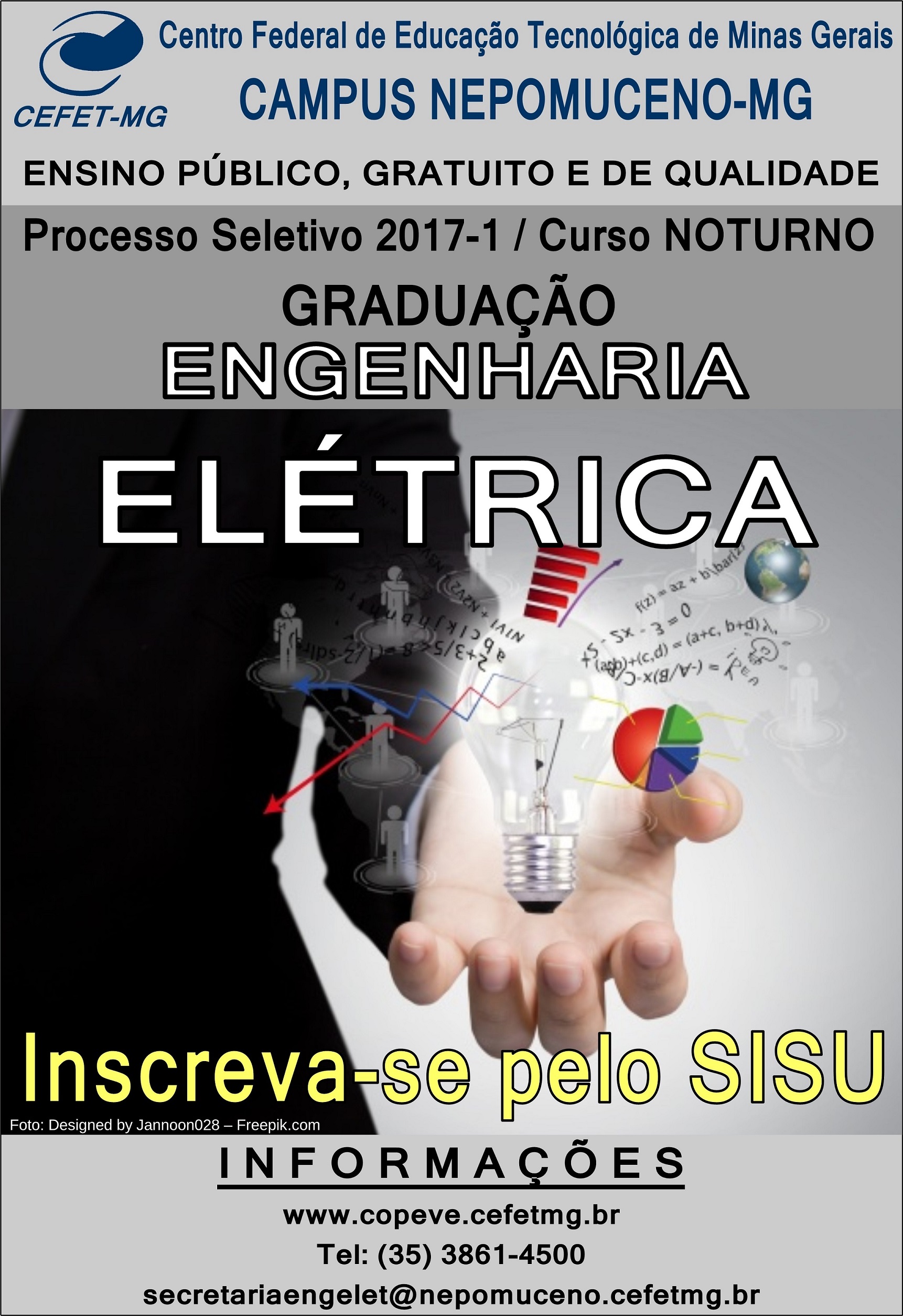 CEFET-MG Nepomuceno Oferta 40 Vagas Pelo SISU Para Graduação Em ...